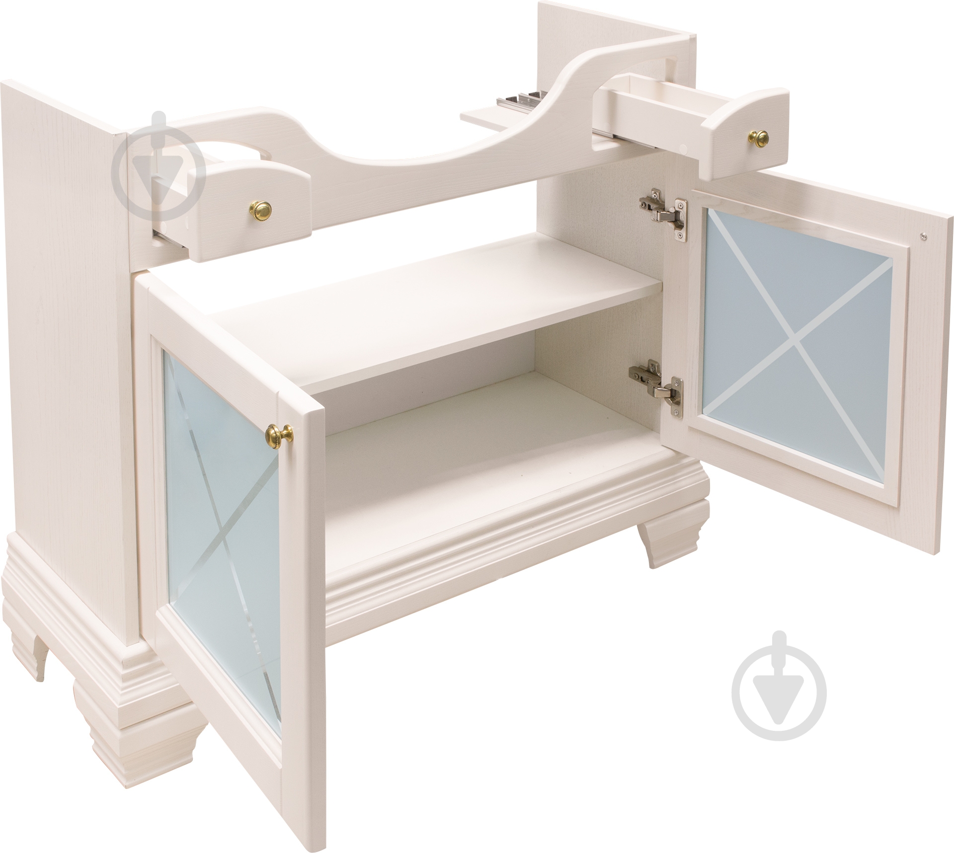 Тумба підлогова Ваші Меблі Аква під умивальник Nil95 бежева - фото 4