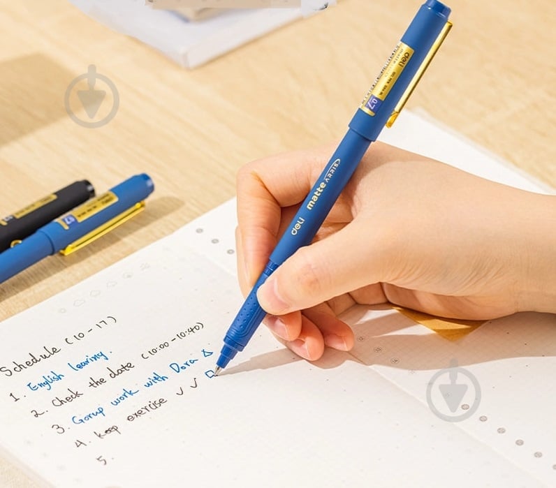 Ручка гелева Deli - фото 3