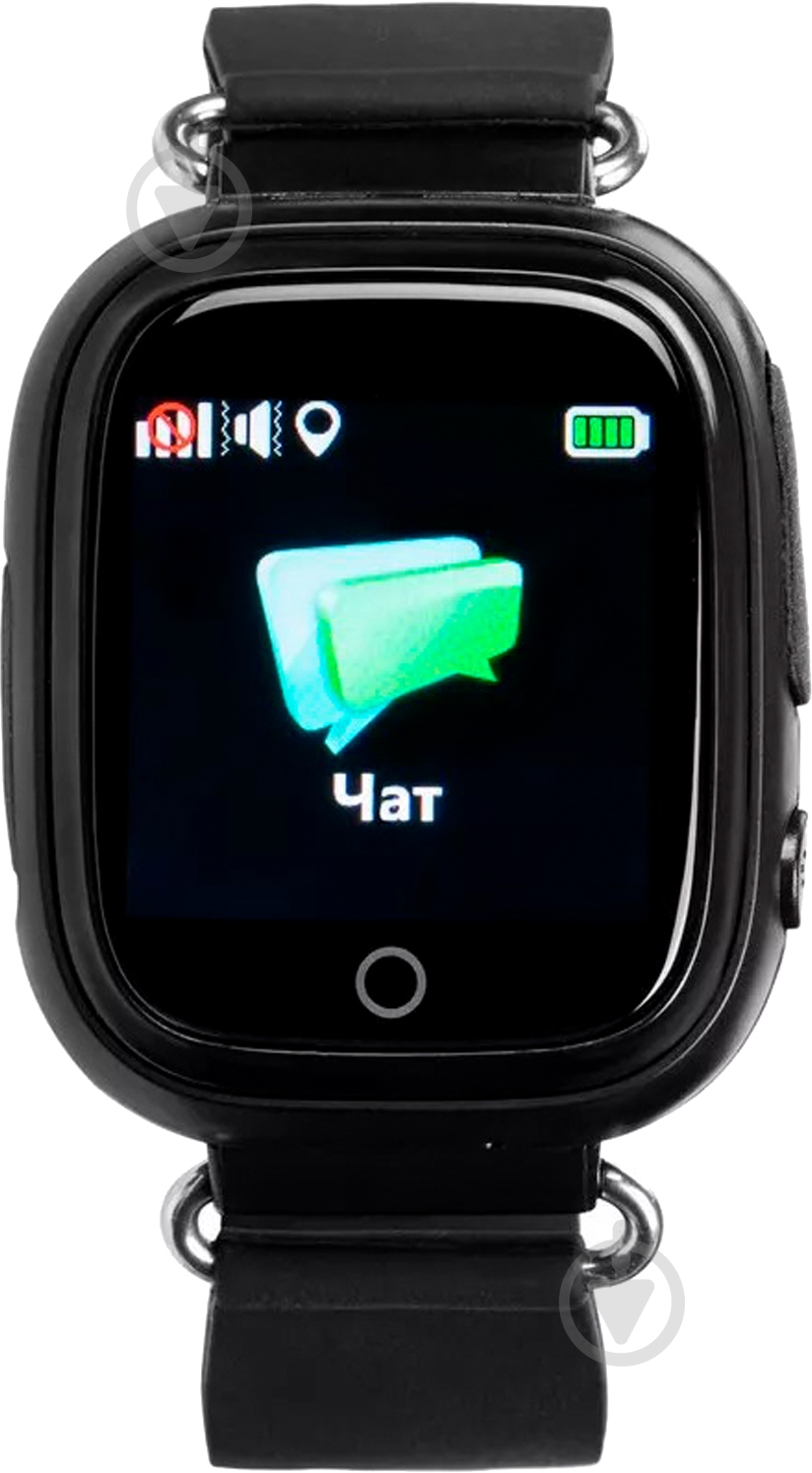 Смарт-годинник дитячий Gelius з GPS-трекером black (GP-PK003) - фото 5