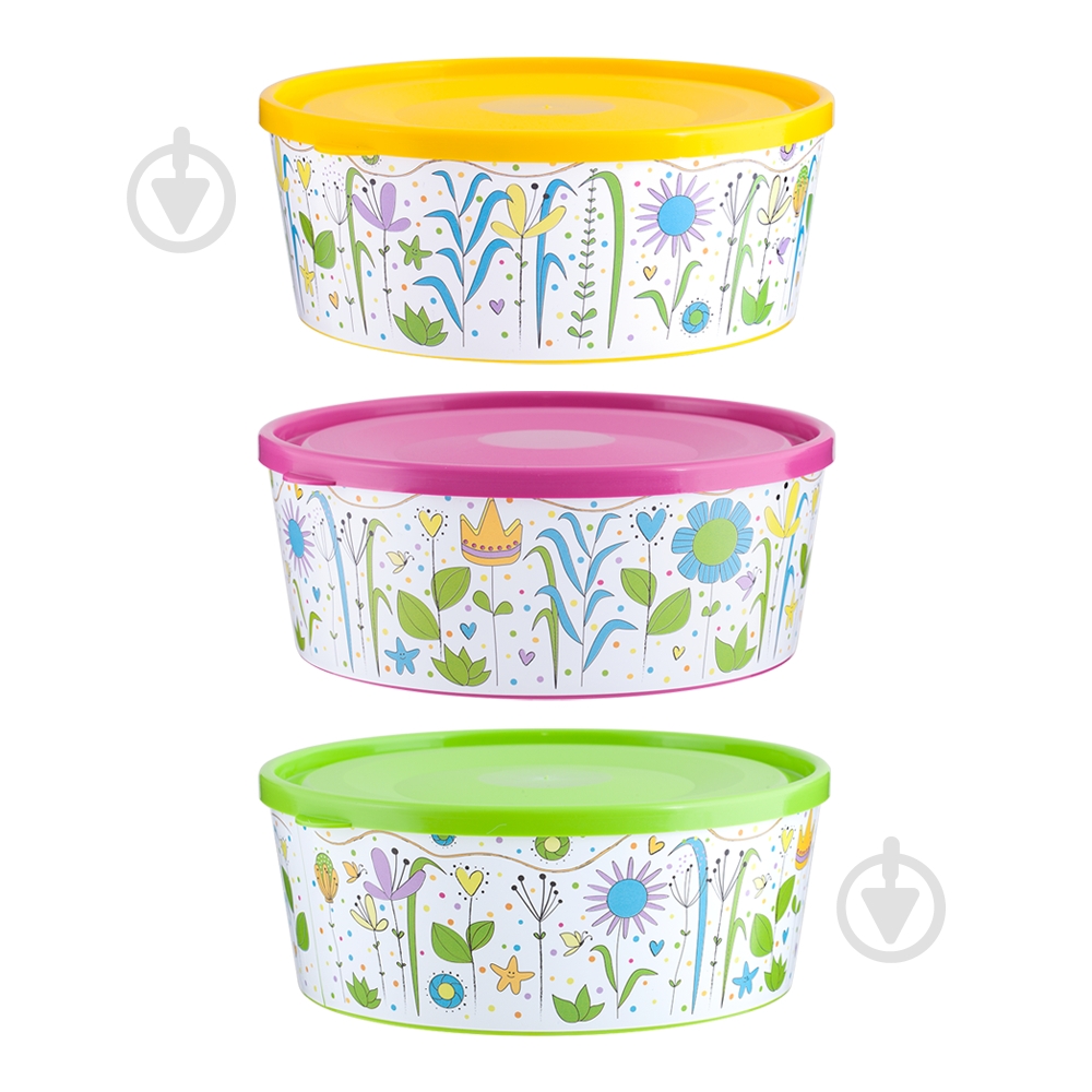 Емкость Алеана Magic 17 см оливковая - фото 1