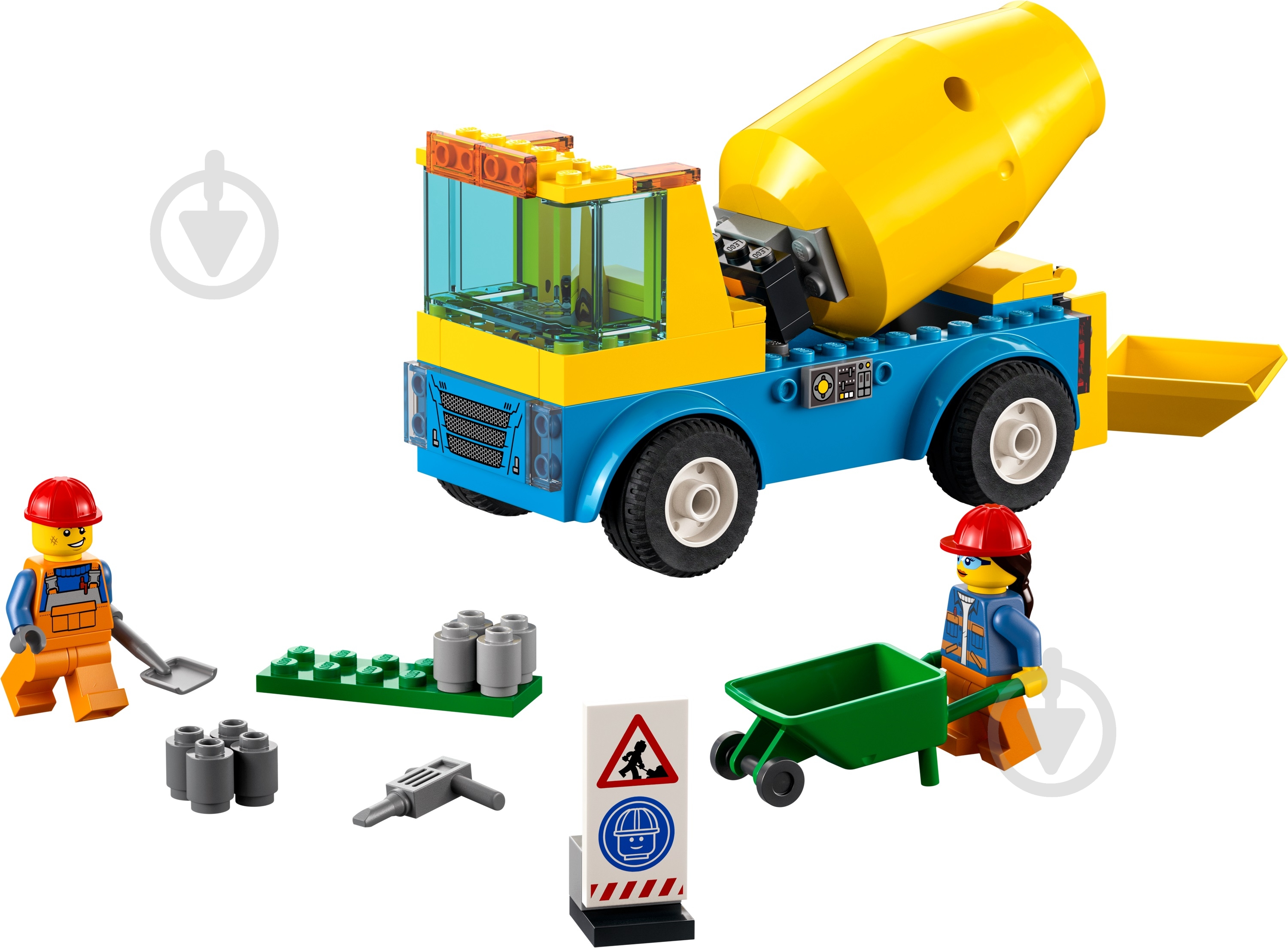 Конструктор LEGO City Бетономешалка 60325 - фото 2