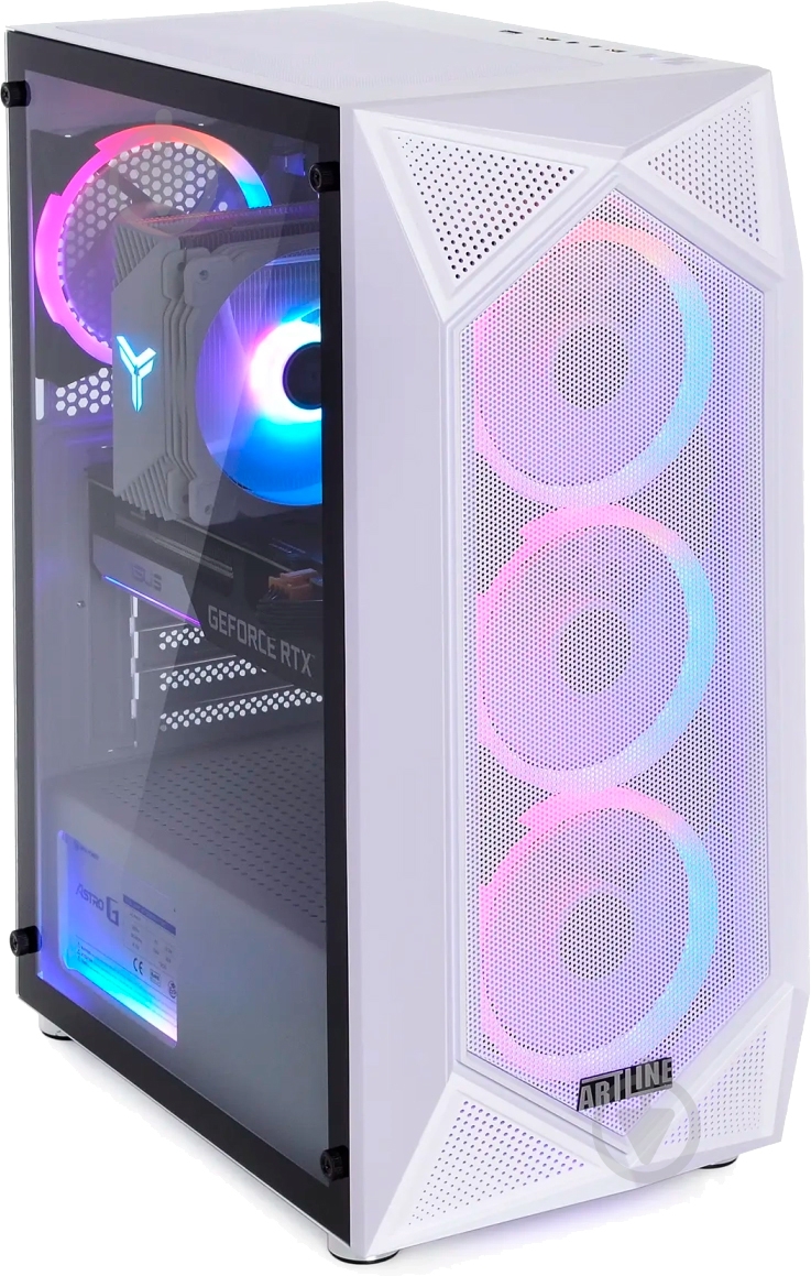 Компьютер Artline Gaming X75WHITE (X75Whitev72) white - фото 4