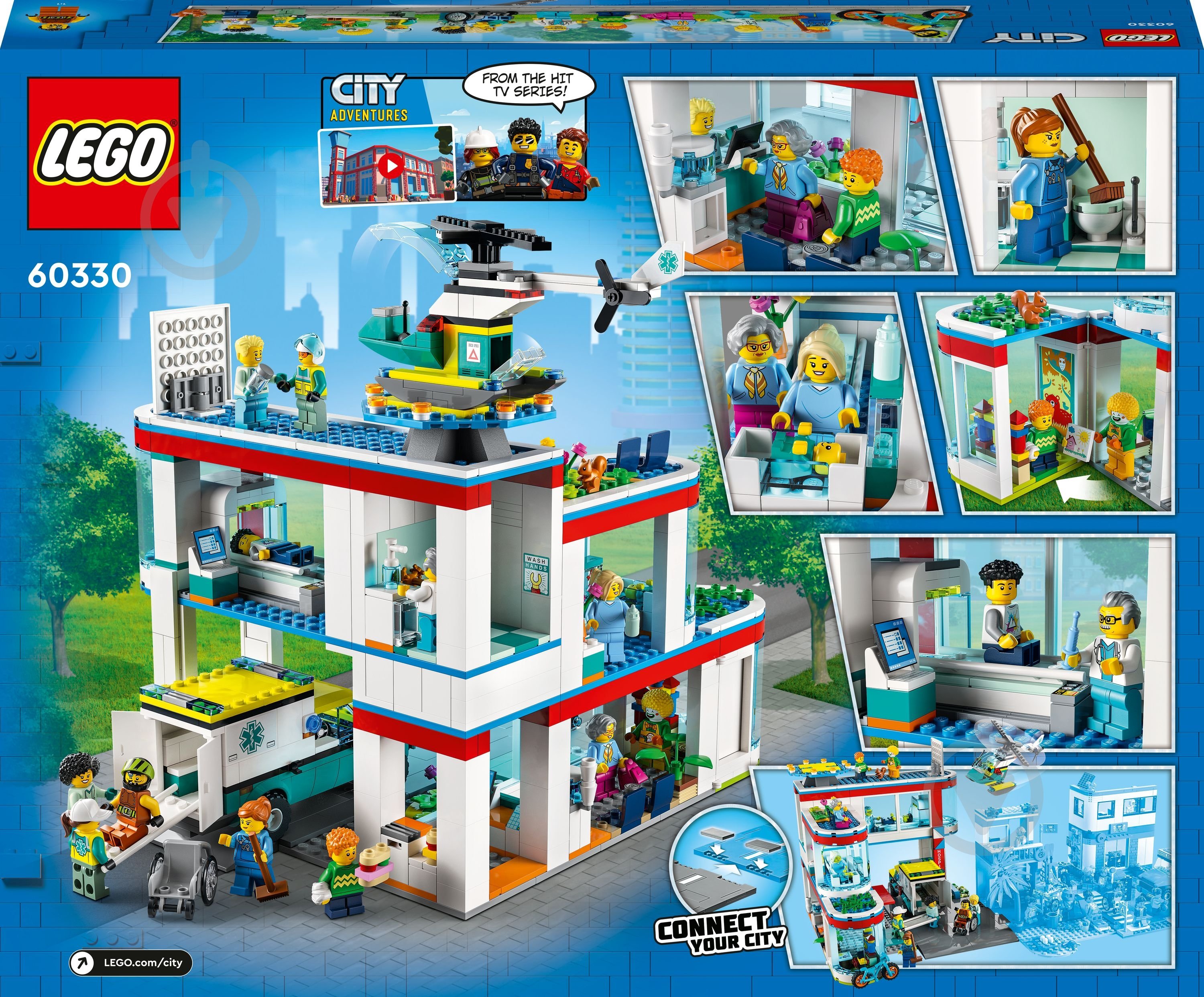 Конструктор LEGO City Больница 60330 - фото 2
