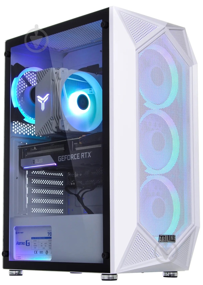 Компьютер Artline Gaming X55WHITE (X55WHITEv48Win) white - фото 2 Компьютер Artline Gaming X55WHITE (X55WHITEv48Win) white - фото 2