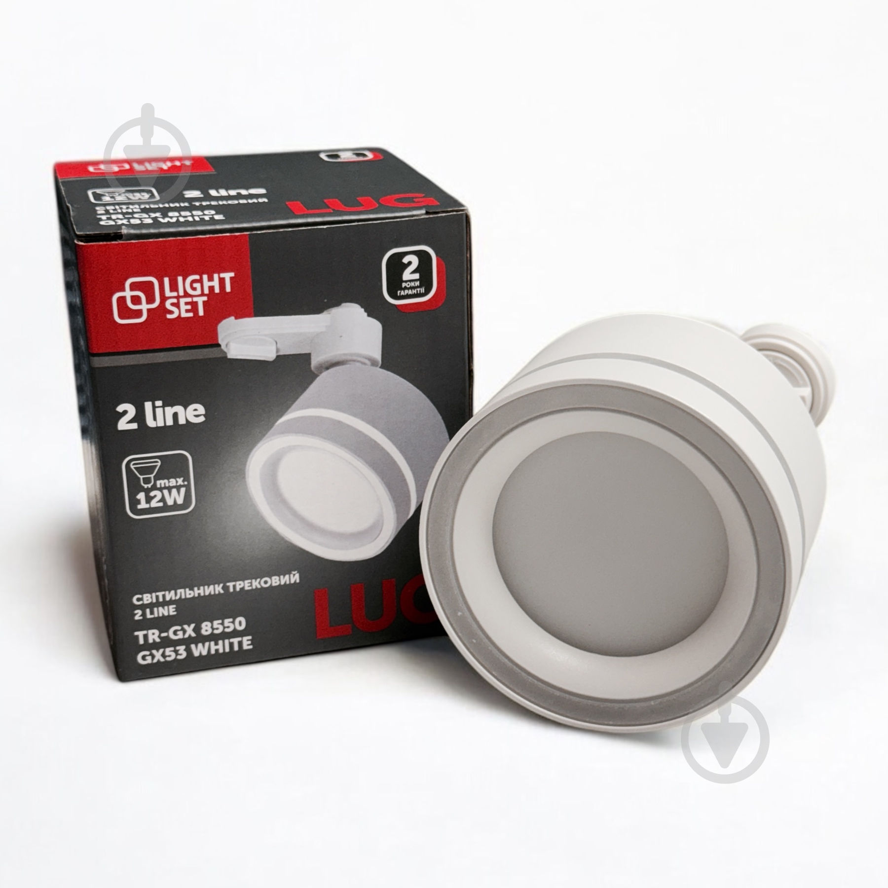 Трековий світильник LIGHT SET LUG TR-GX 8550 білий - фото 2