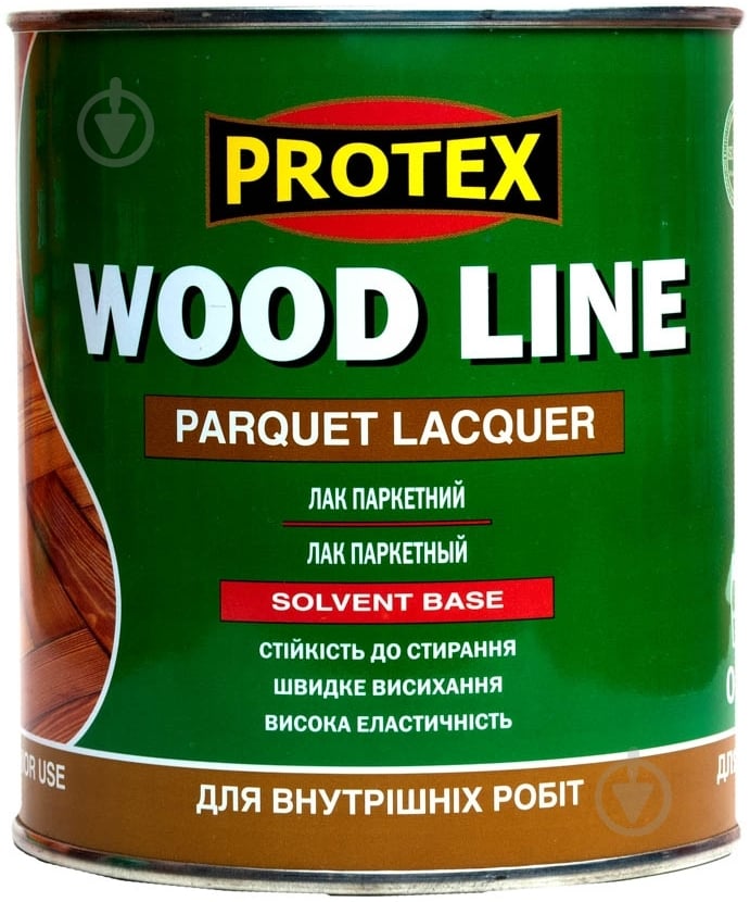 Лак паркетный Parquet Lacquer Protex полумат 0,7 л - фото 1 Лак паркетный Parquet Lacquer Protex полумат 0,7 л - фото 1