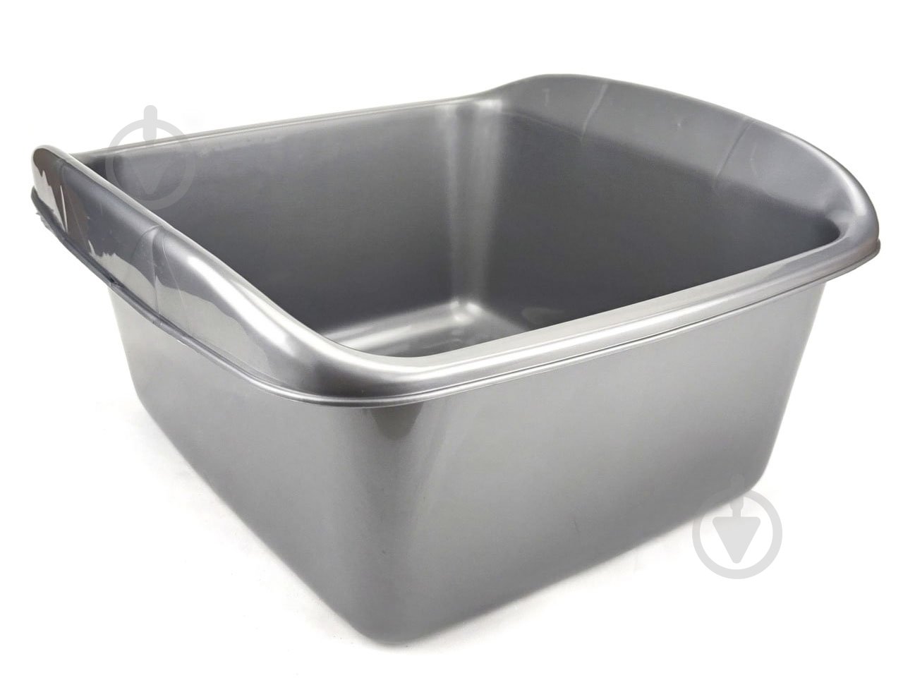 Таз 337х340х177 мм серый 10 л - фото 1 Таз 337х340х177 мм серый 10 л - фото 1