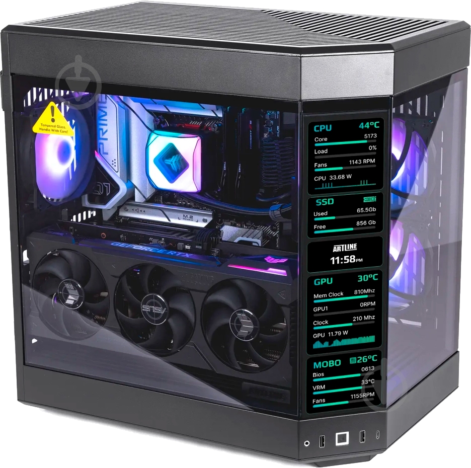 Компьютер Artline Gaming Y60 (Y60v01) black - фото 3