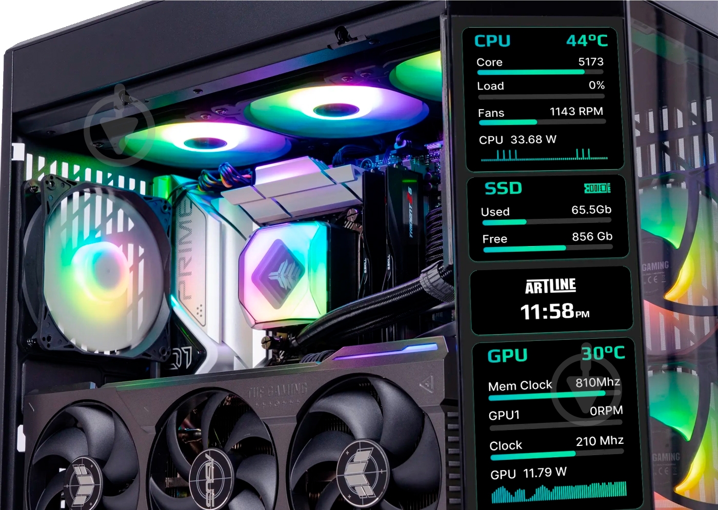 Компьютер Artline Gaming Y60 (Y60v01) black - фото 9