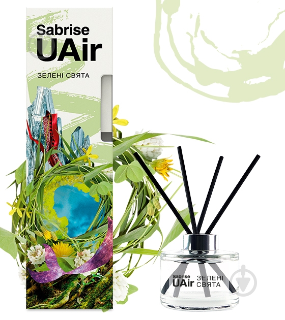 Диффузор Sabrise Зеленые праздники 100 мл - фото 1 Диффузор Sabrise Зеленые праздники 100 мл - фото 1