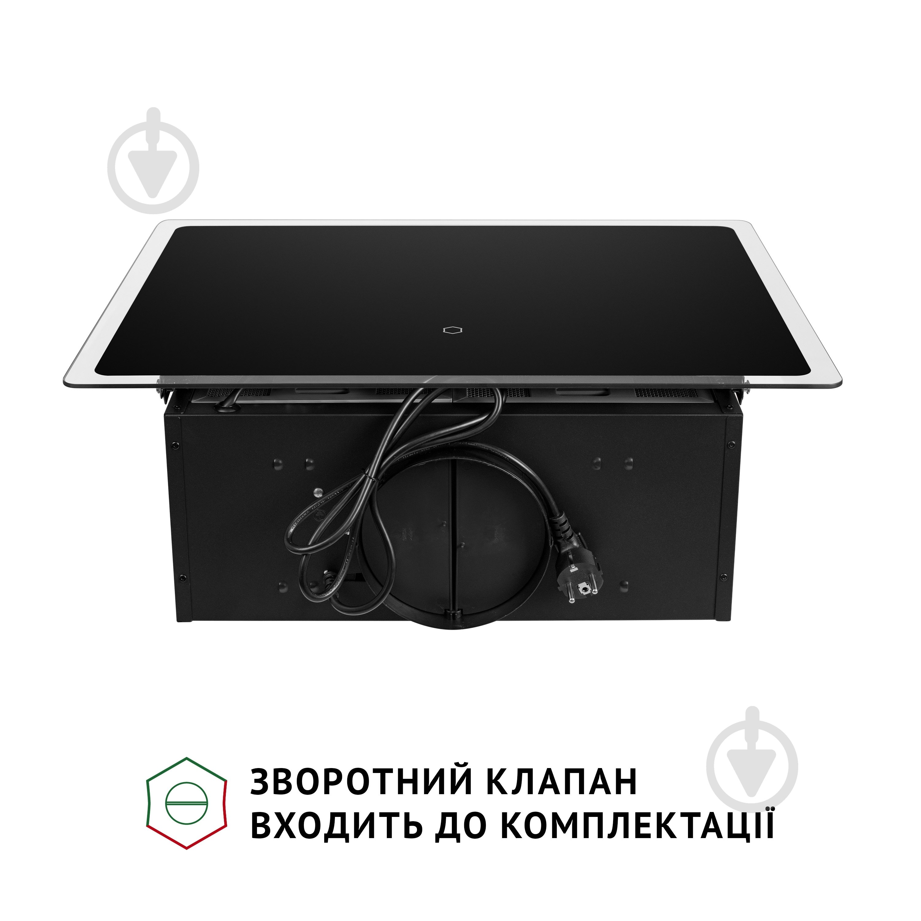 Витяжка Perfelli RIVA NERO декоративна похила - фото 13