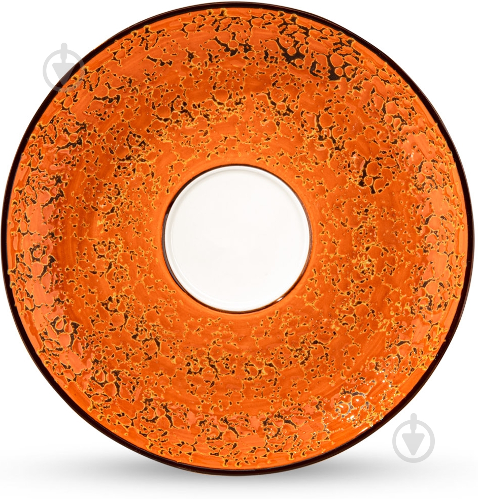 Блюдце Wilmax Splash Orange 12 см WL-667334/B - фото 1