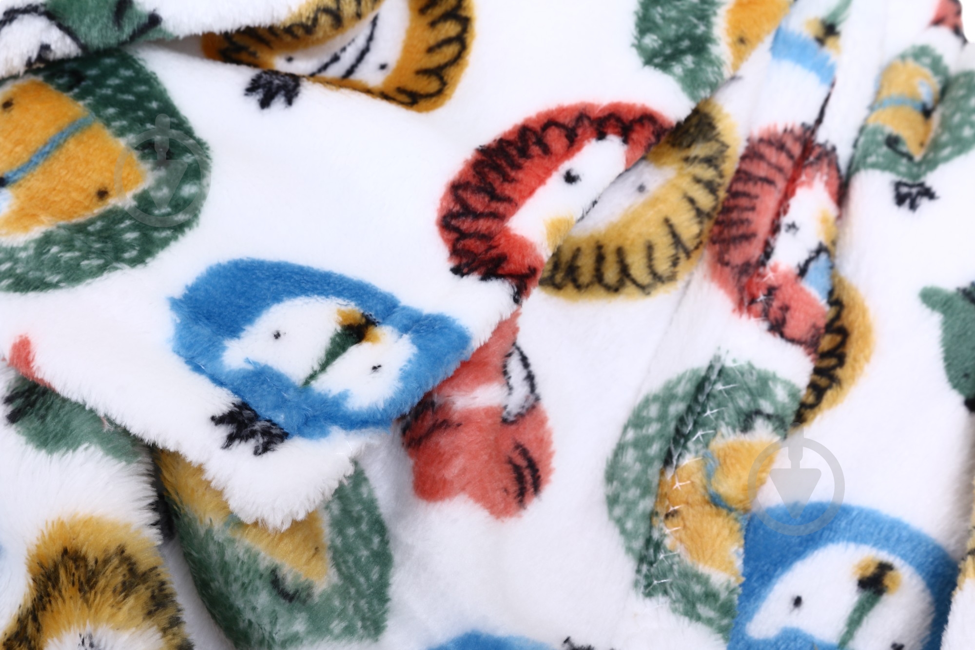 Плед Bambinelli плюшевый Лев 130х170 см желтый - фото 2