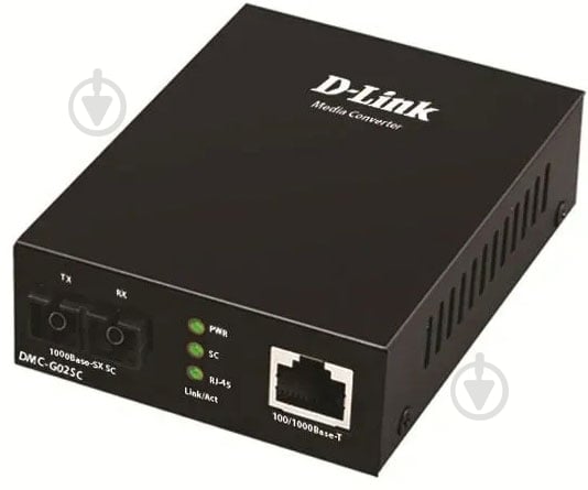 Медіаконвертер DLINK DMC-G02SC - фото 1