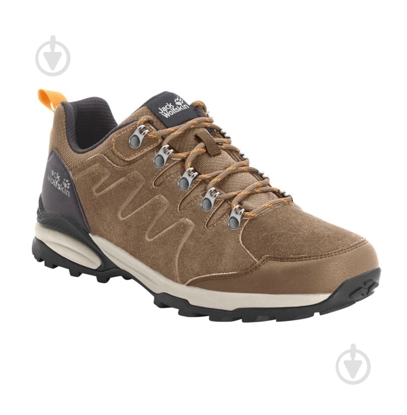 Полуботинки Jack Wolfskin REFUGIO TEXAPORE LOW W 4050821_5238 коричневый - фото 4 Полуботинки Jack Wolfskin REFUGIO TEXAPORE LOW W 4050821_5238 коричневый - фото 4