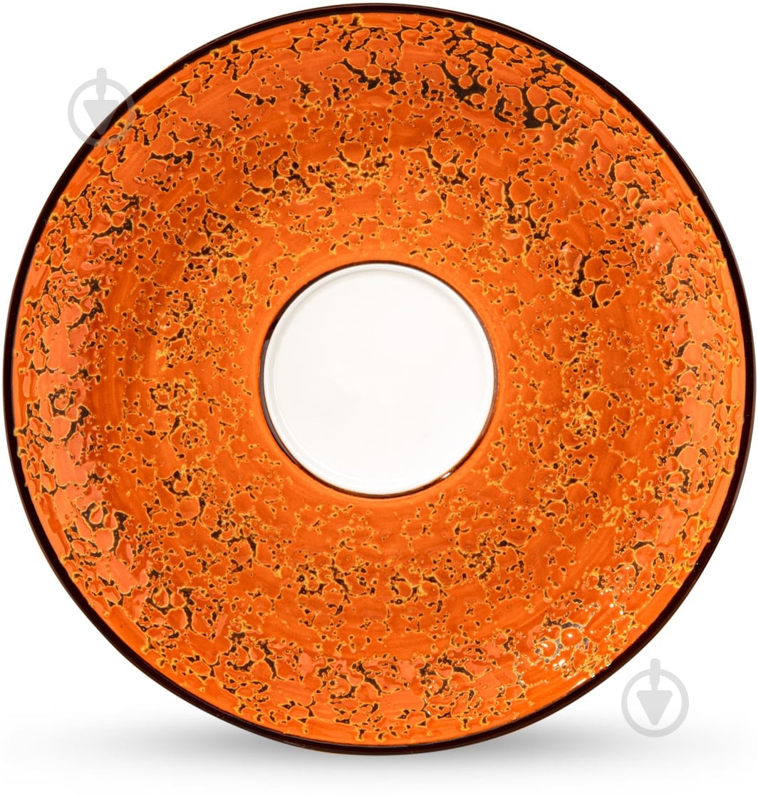 Блюдце Wilmax Splash Orange 15 см WL-667336/B - фото 1 Блюдце Wilmax Splash Orange 15 см WL-667336/B - фото 1