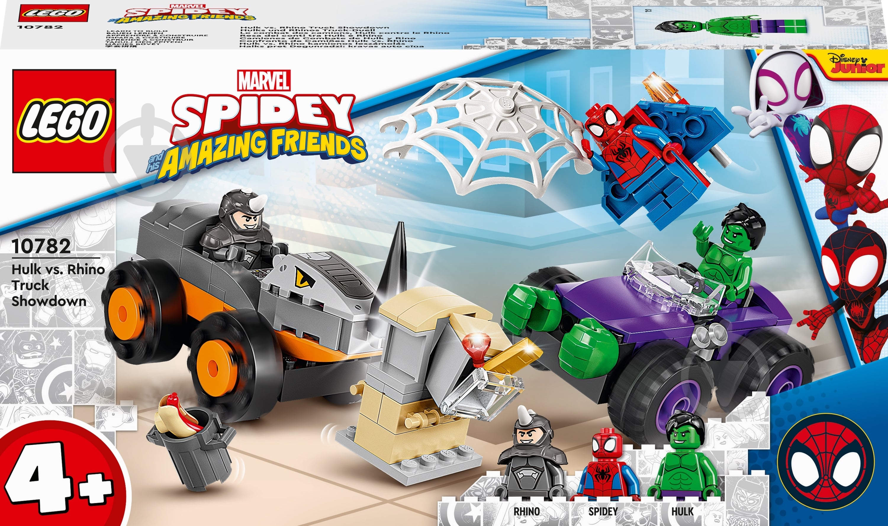 ᐉ Конструктор LEGO Super Heroes Marvel Схватка Халка и Носорога