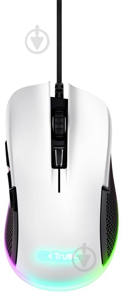 Мышь Trust GXT 922 Ybar Illuminated white (24730_TRUST) - фото 1