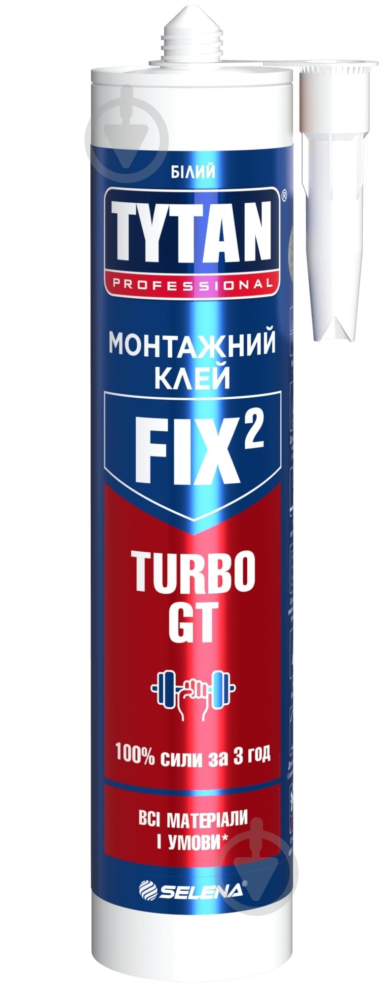 Клей монтажний Tytan FIX² GT 290 мл білий - фото 1