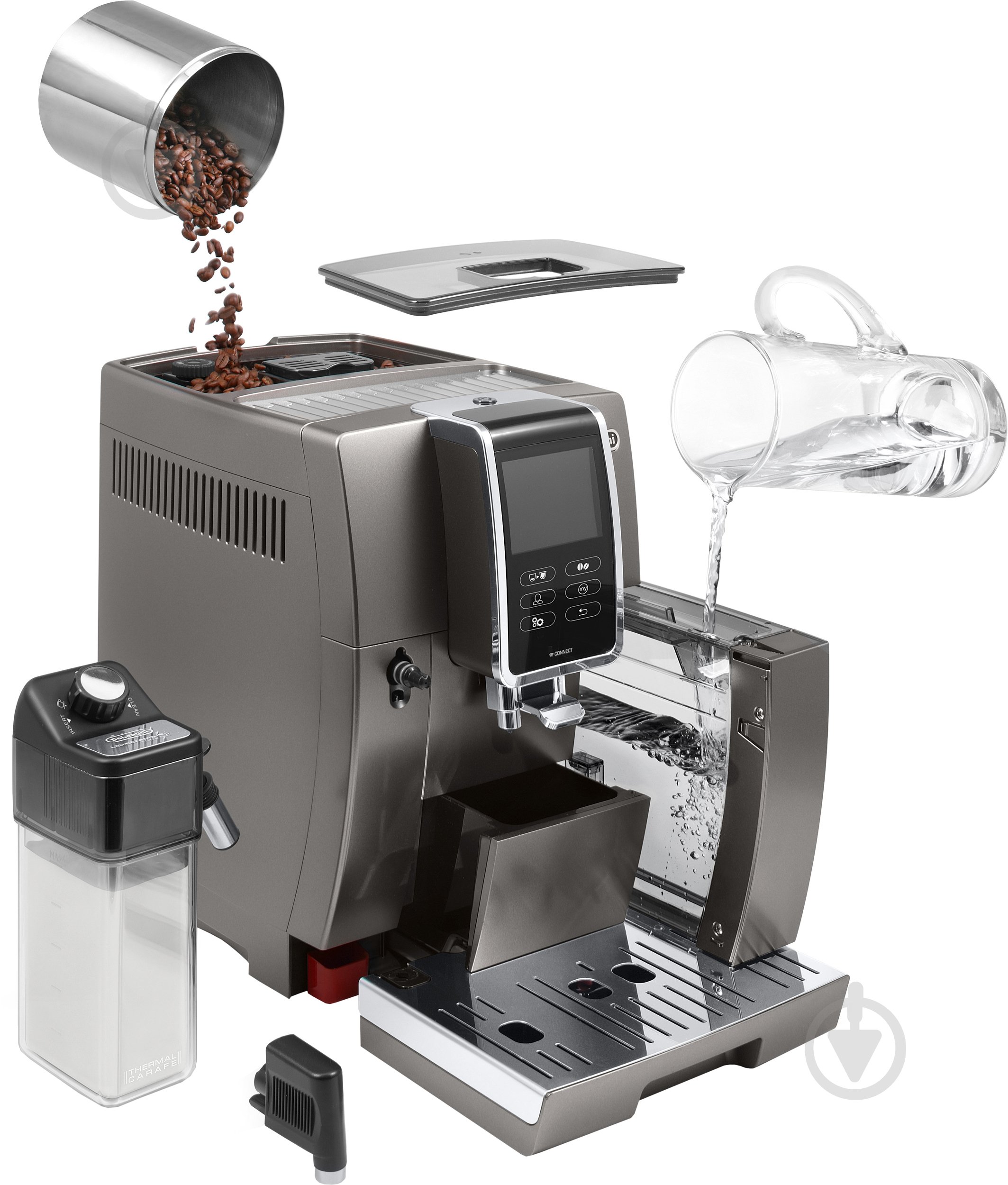 Кавомашина Delonghi ECAM370.95.T DINAMICA plus - фото 13