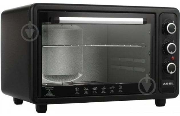 Электрическая печь Asel AF 40-33 BLACK - фото 1 Электрическая печь Asel AF 40-33 BLACK - фото 1