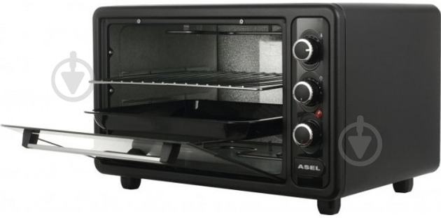 Электрическая печь Asel AF 40-33 BLACK - фото 4 Электрическая печь Asel AF 40-33 BLACK - фото 4