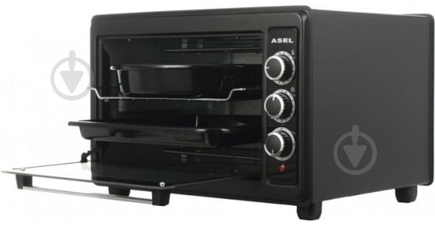 Электрическая печь Asel AF 40-33 BLACK - фото 5 Электрическая печь Asel AF 40-33 BLACK - фото 5
