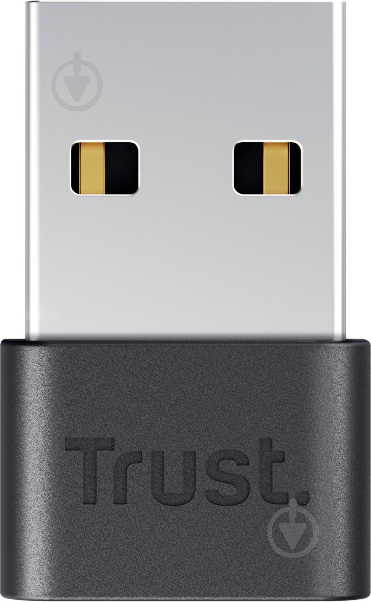 USB-адаптер Trust Myna Bluetooth 5.3 чорний (25329_TRUST) - фото 2 USB-адаптер Trust Myna Bluetooth 5.3 чорний (25329_TRUST) - фото 2