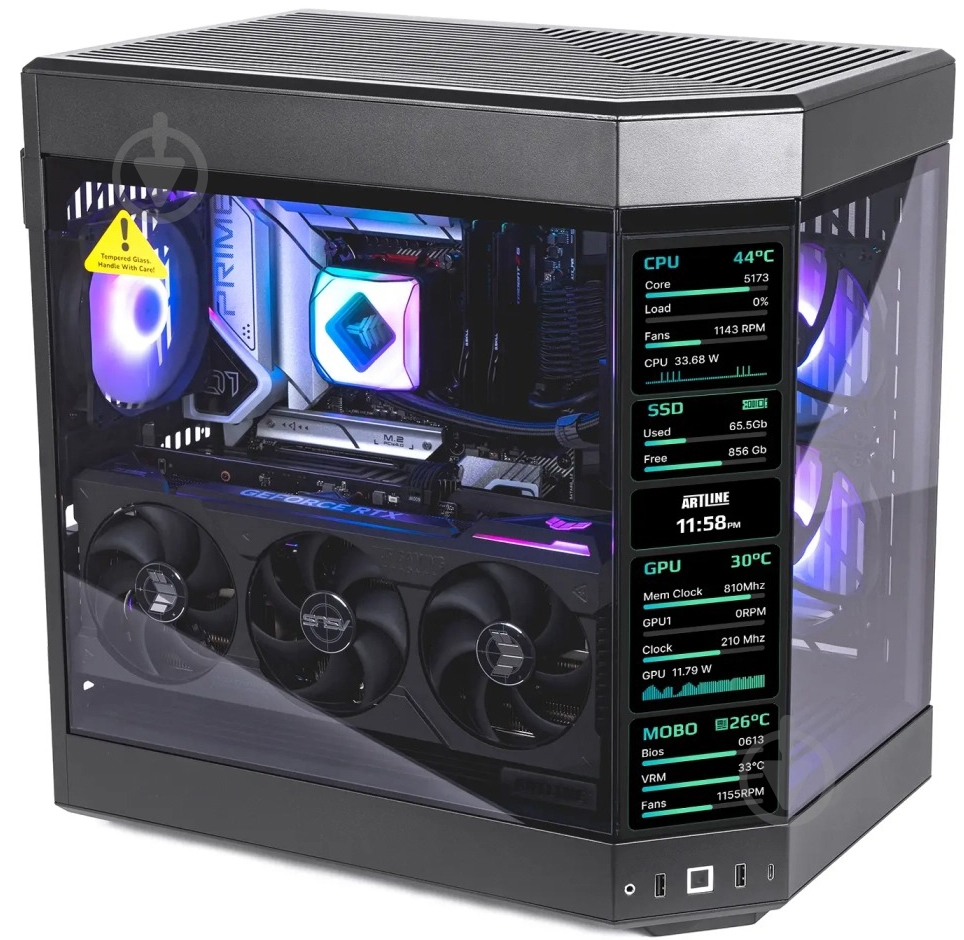 Компьютер Artline Gaming Y60 (Y60v18) black - фото 9