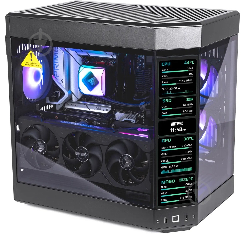 Компьютер Artline Gaming Y60 (Y60v21) black - фото 9 Компьютер Artline Gaming Y60 (Y60v21) black - фото 9