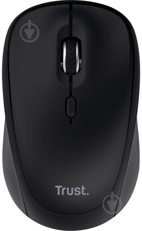 Мышка Trust Yvi+ Compact Multi-Device WL/BT/USB-A black (25440_TRUST) - фото 1 Мышка Trust Yvi+ Compact Multi-Device WL/BT/USB-A black (25440_TRUST) - фото 1