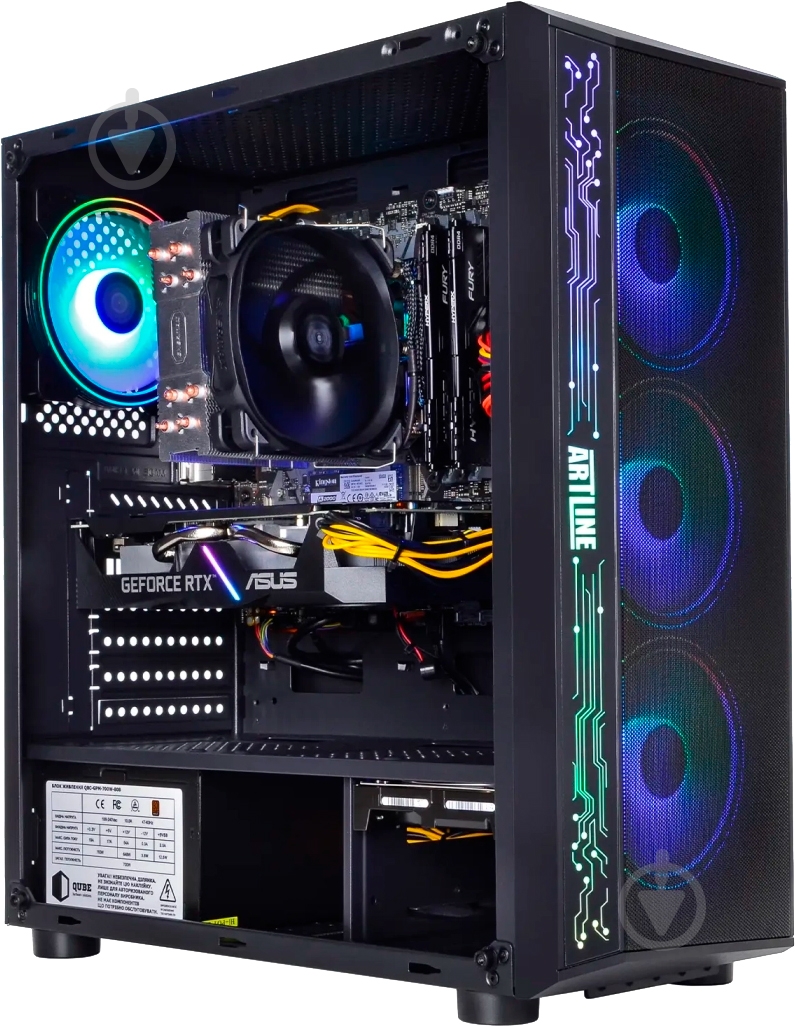 Компьютер Artline Gaming X65 (X65v48) black - фото 5 Компьютер Artline Gaming X65 (X65v48) black - фото 5