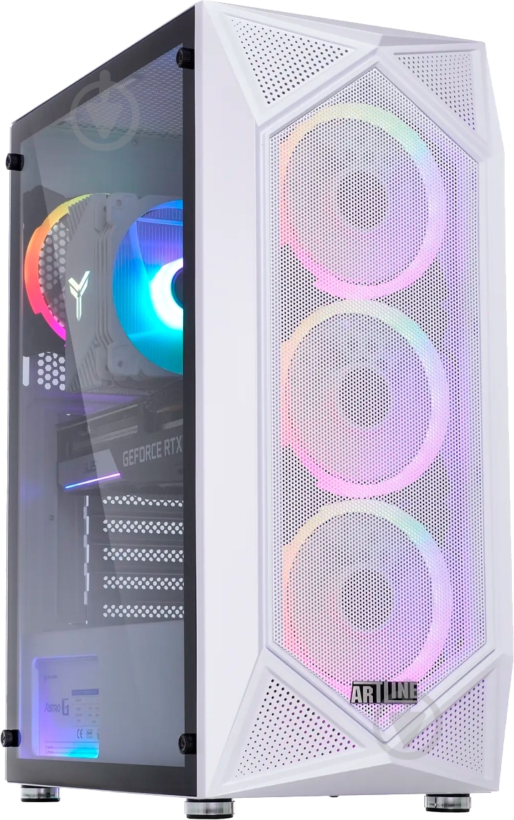 Компьютер Artline Gaming X65White (X65Whitev48) white - фото 5 Компьютер Artline Gaming X65White (X65Whitev48) white - фото 5