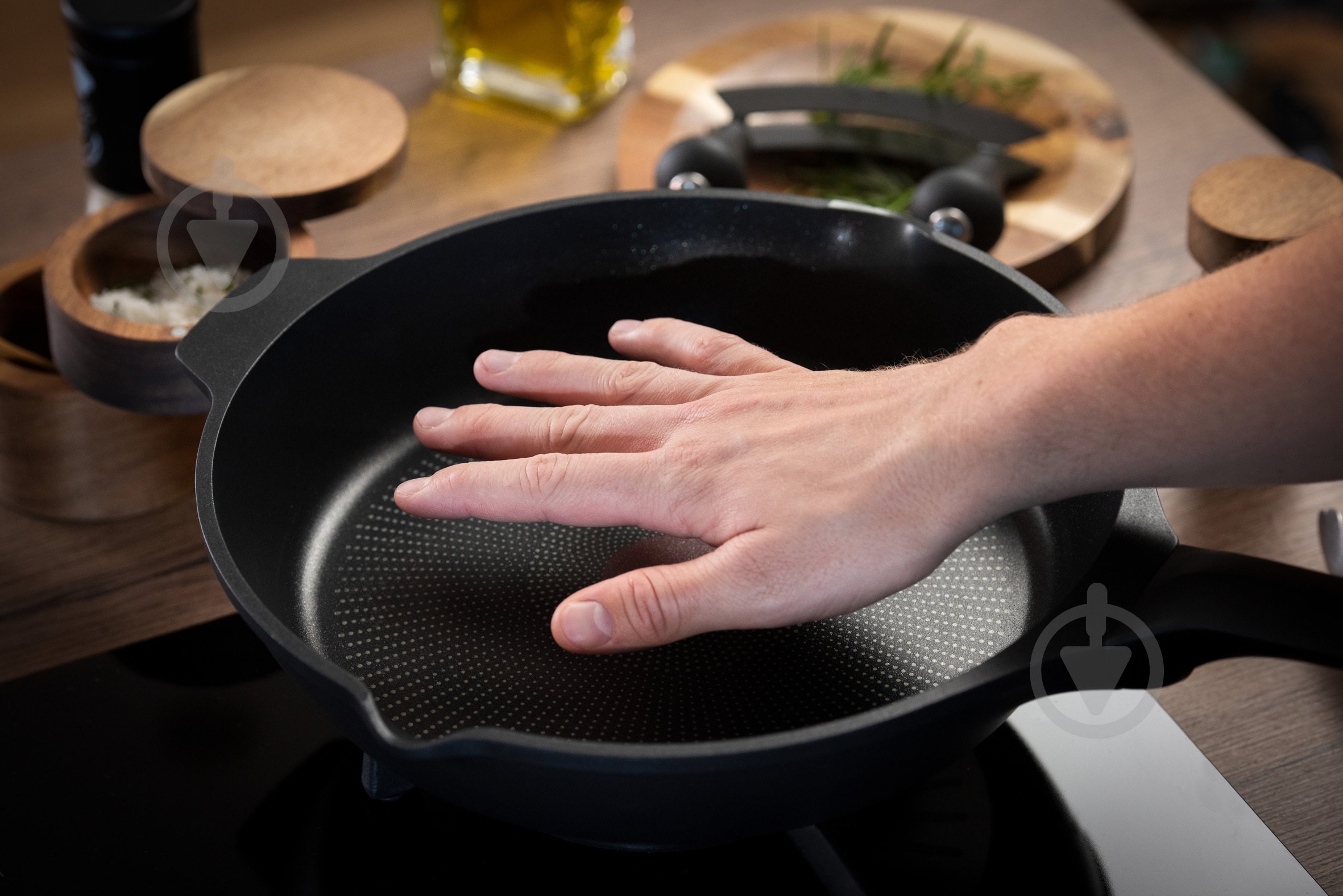 Сковорода Tefal Robusto 24 см E2490444 - фото 6