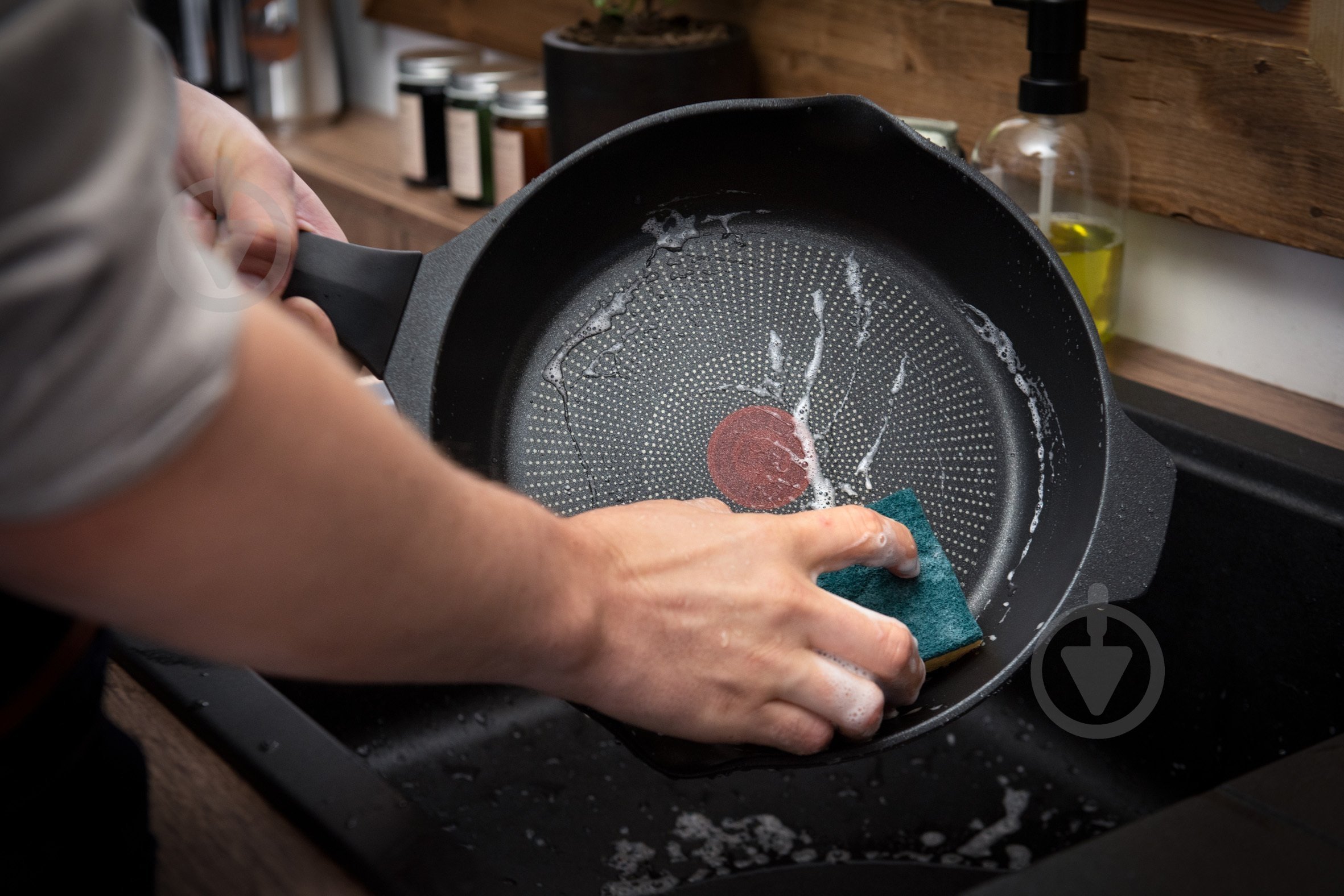 Сковорода Tefal Robusto 24 см E2490444 - фото 10