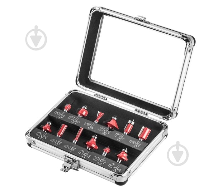 Набор фрез цилиндрическая GRAPHITE 57H210 - фото 1