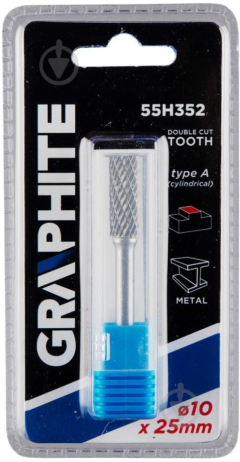 Фреза цилиндрическая GRAPHITE 55H352 - фото 3