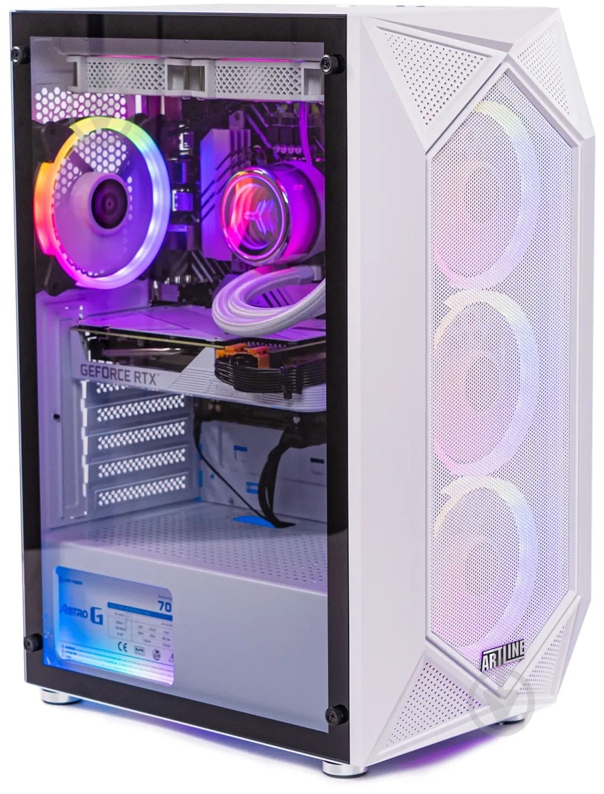 Компьютер Artline Gaming X68WHITE (X68Whitev35) white - фото 2 Компьютер Artline Gaming X68WHITE (X68Whitev35) white - фото 2