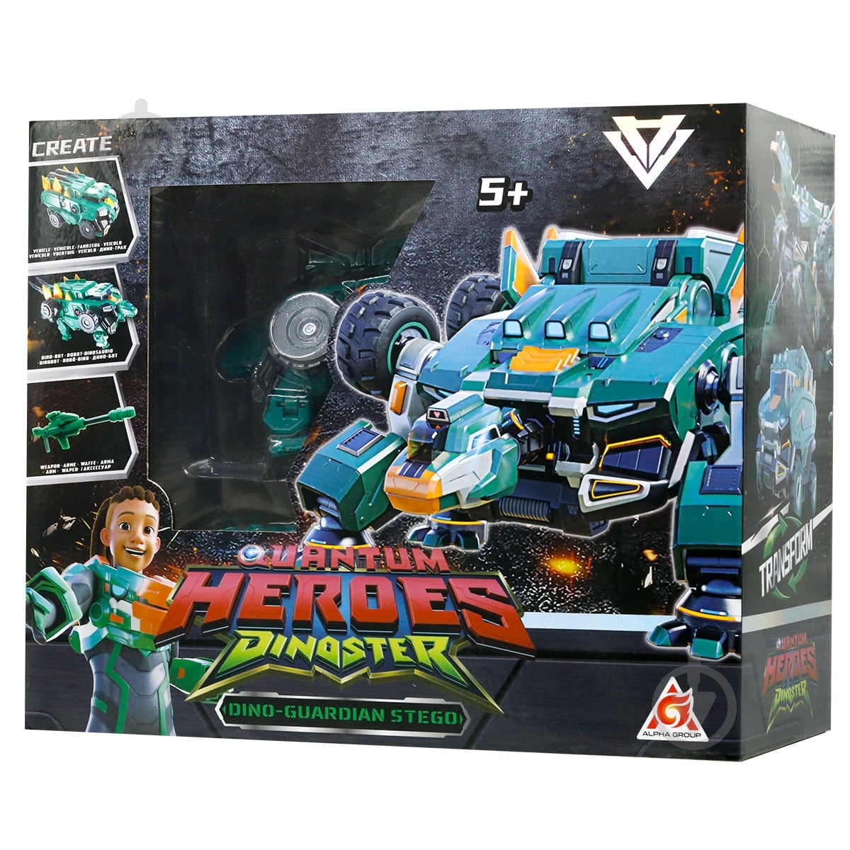 Трансформер DINOSTER Мега Дино-Гардиан Стего EU580807 - фото 3 Трансформер DINOSTER Мега Дино-Гардиан Стего EU580807 - фото 3