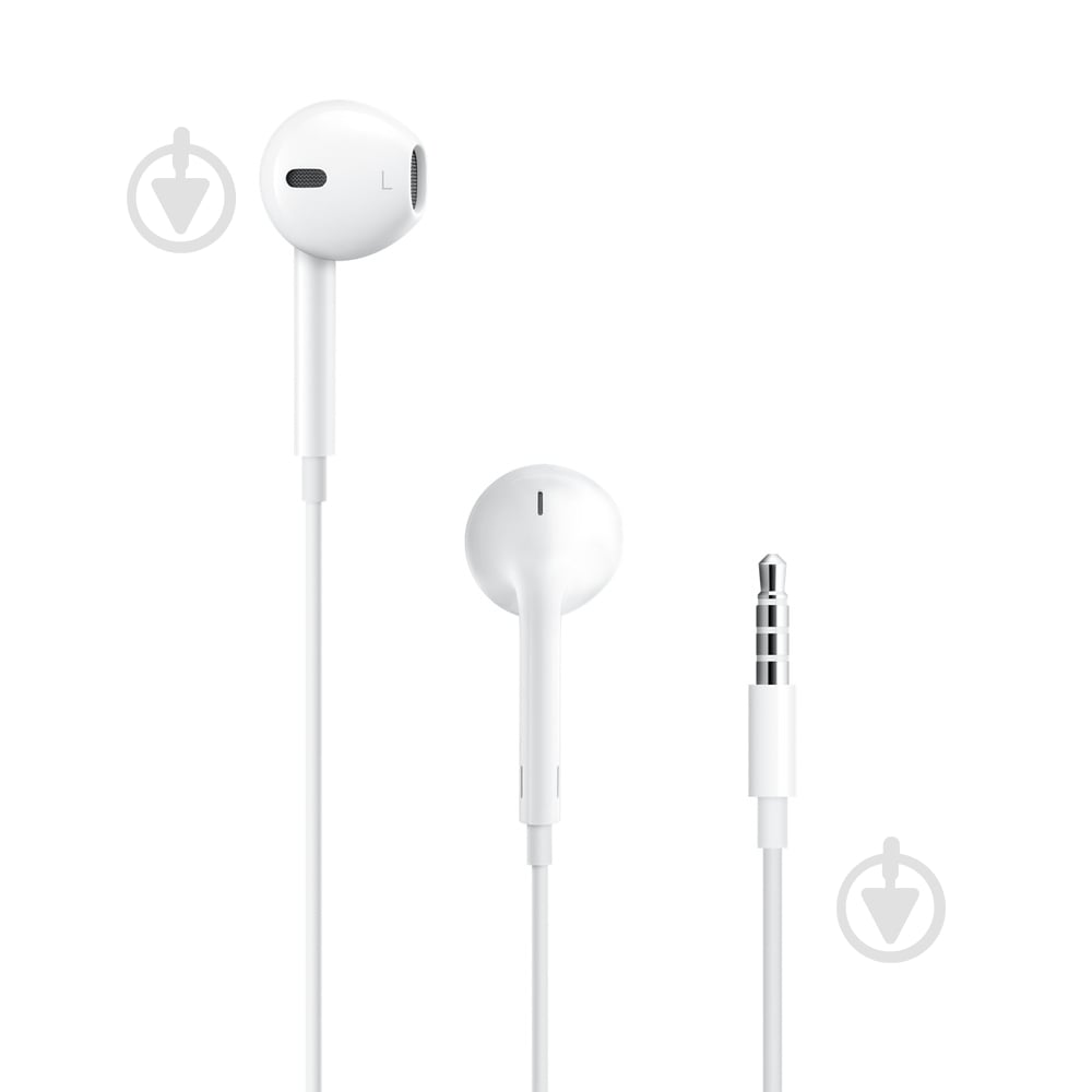 Гарнитура Apple EarPods with 3.5 mm white (MNHF2ZM/A) - фото 1