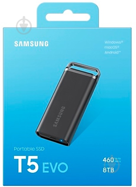 SSD-накопичувач Samsung T5EVO Shield 8000GB USB Type-C (MU-PH8T0S/EU) - фото 8 SSD-накопичувач Samsung T5EVO Shield 8000GB USB Type-C (MU-PH8T0S/EU) - фото 8
