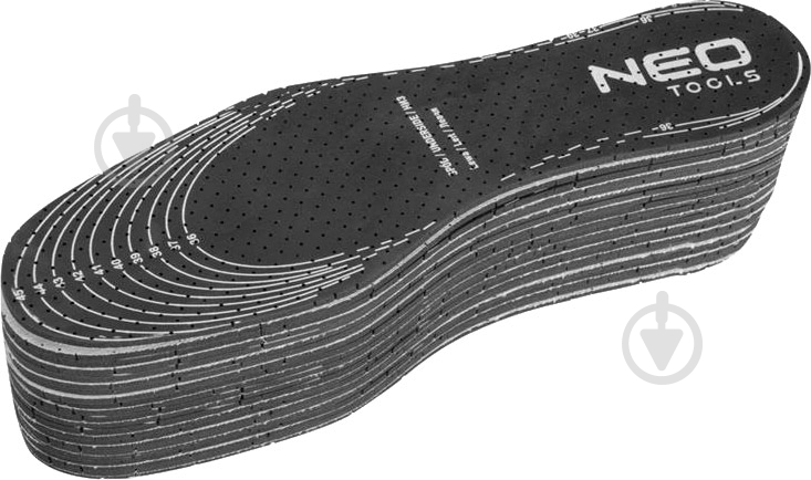 Устілки NEO tools з активованим вугіллям Actifresh 10 шт р.OS 82-303 чорний - фото 1 Устілки NEO tools з активованим вугіллям Actifresh 10 шт р.OS 82-303 чорний - фото 1