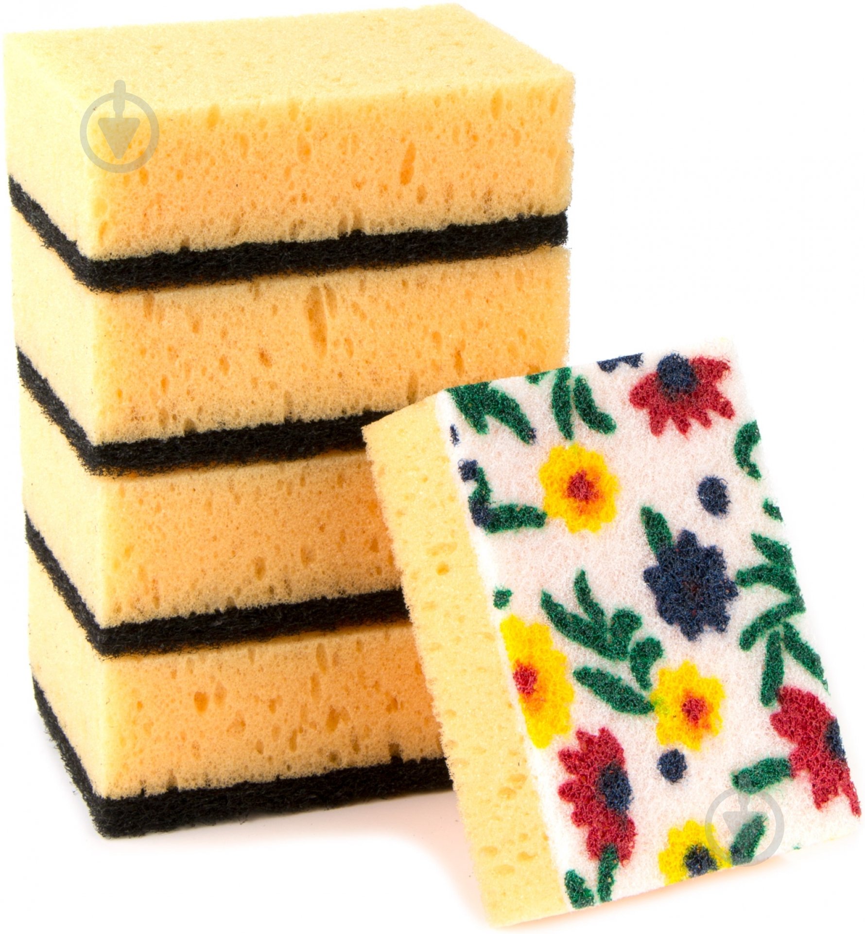 Губка для посуду Domi для кухні 5 шт. - фото 2