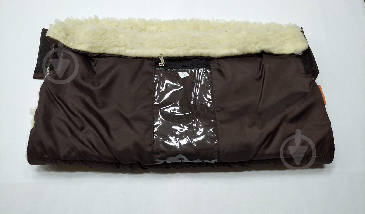 Муфта на коляску Felt For You М1 chocolate black - фото 1