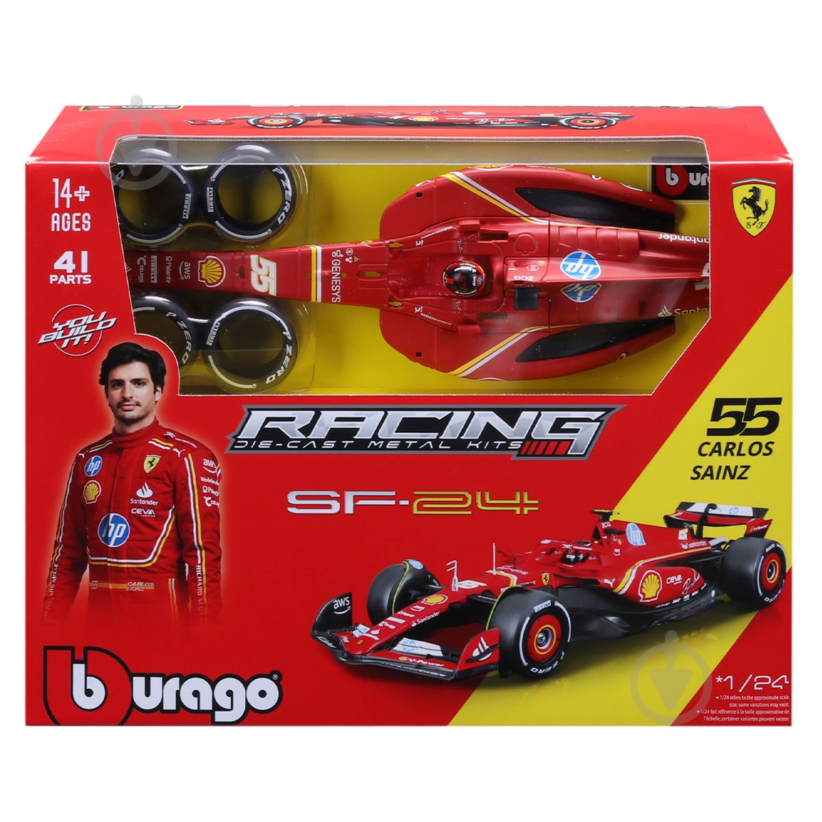 Автоконструктор Bburago Ferrari 1:24 #55 18-26859 - фото 2