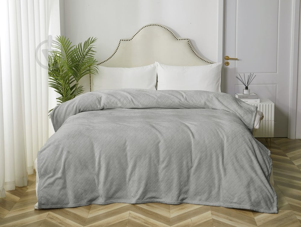 Плед Monte 160x200 см серый La Nuit - фото 2 Плед Monte 160x200 см серый La Nuit - фото 2