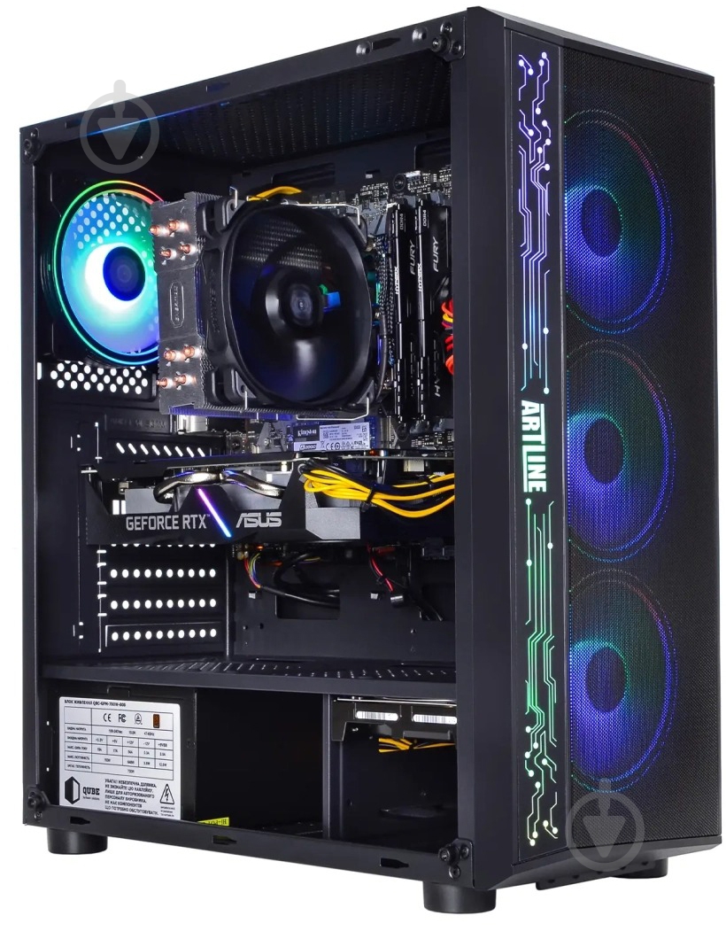 Комп'ютер Artline Gaming X67 (X67v37Win) black - фото 10