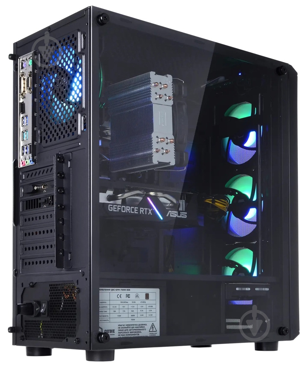 Комп'ютер Artline Gaming X67 (X67v37Win) black - фото 2