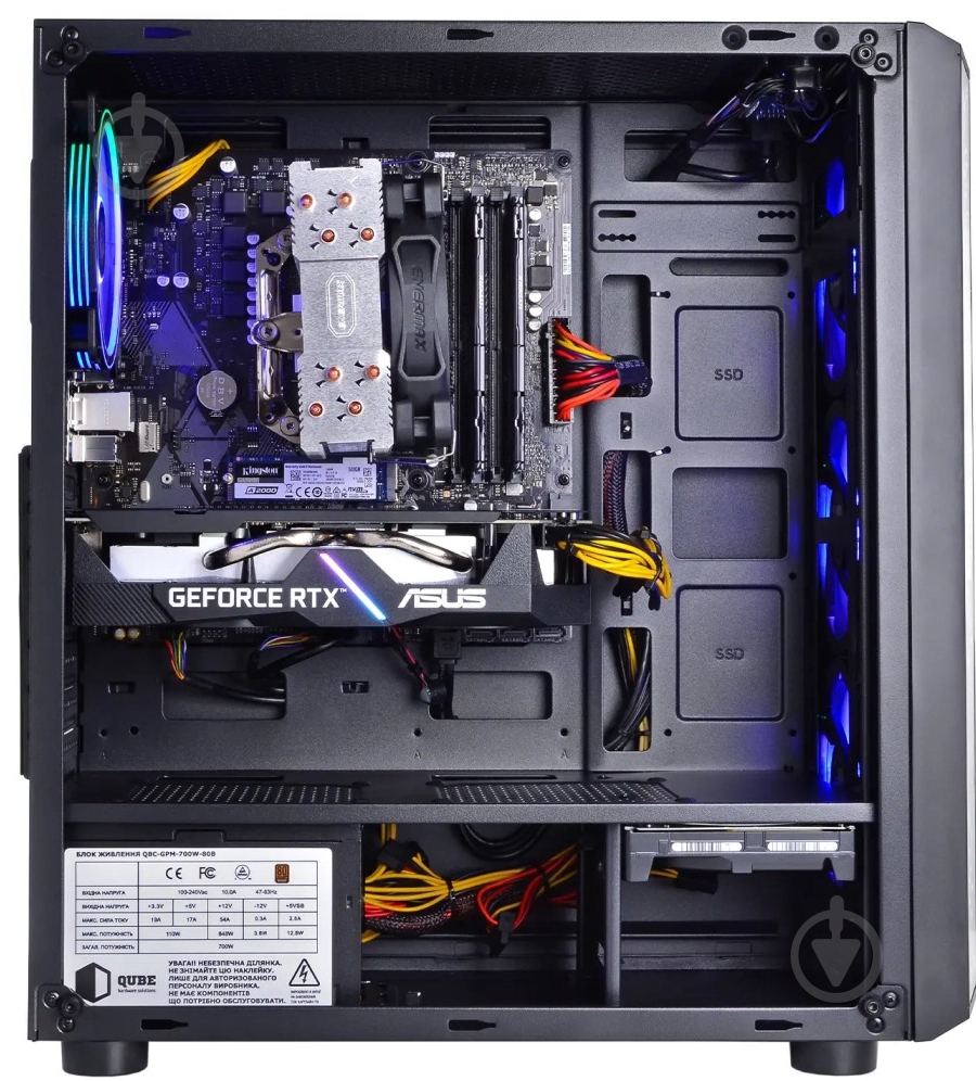 Комп'ютер Artline Gaming X67 (X67v37Win) black - фото 4