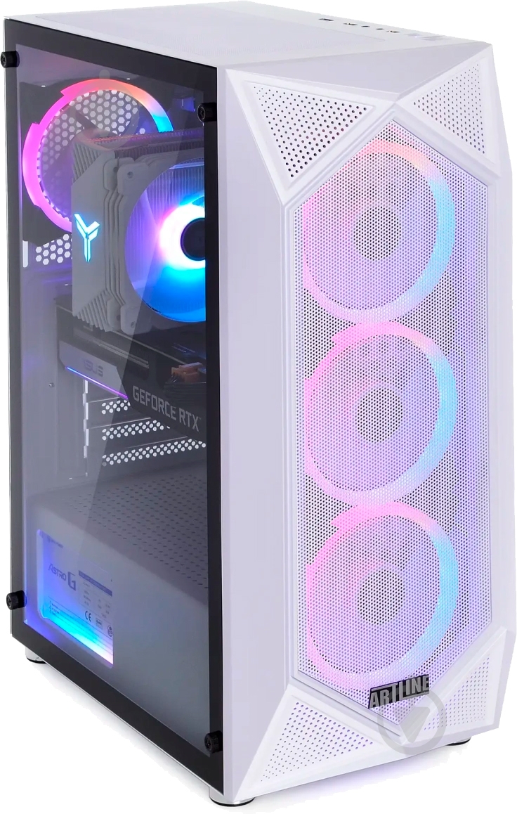 Компьютер Artline Gaming X67White (X67Whitev37) white - фото 4